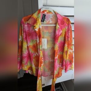 Catherine Regehr Blouse With Ties